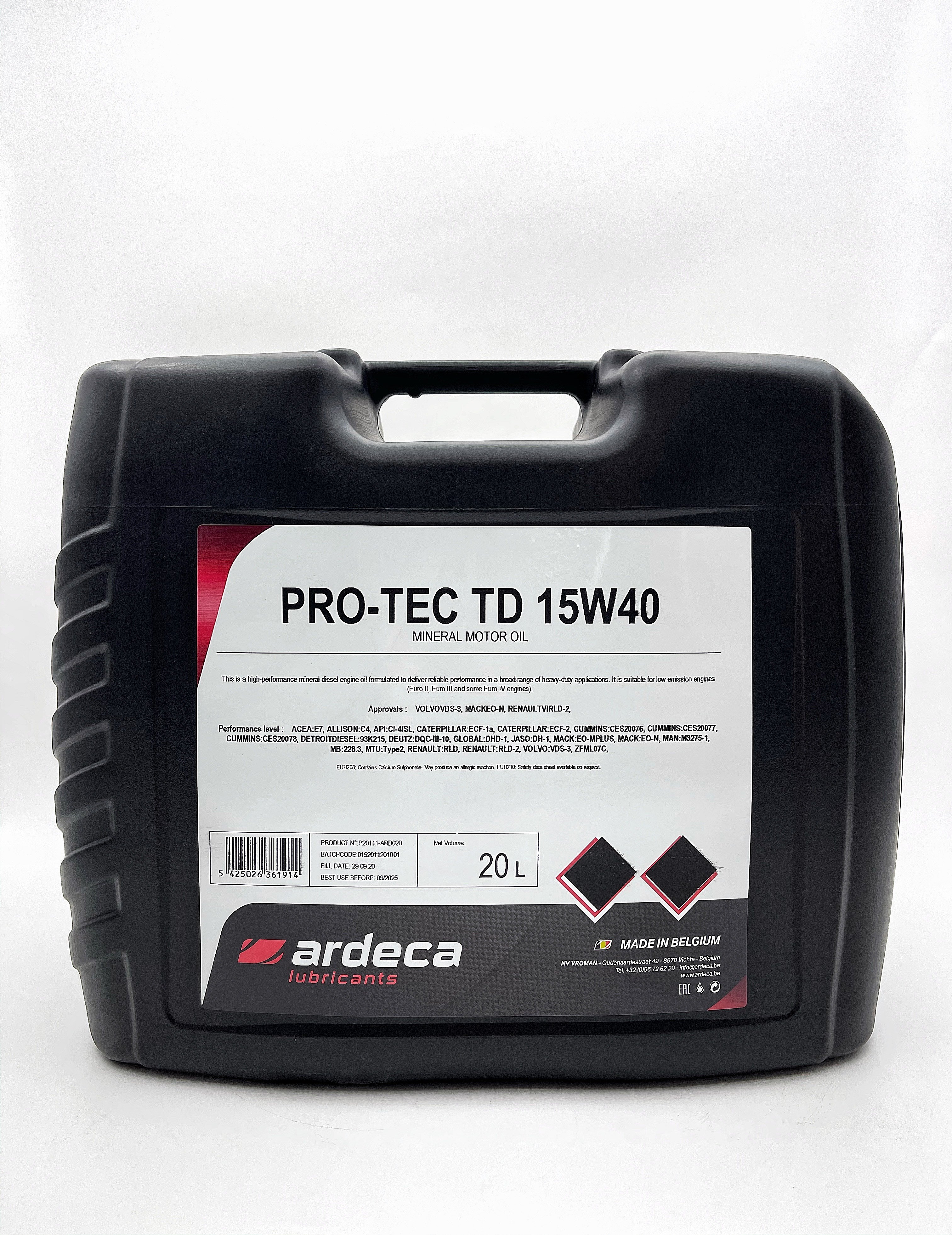 Nhớt Ardeca Pro-Tec TD 15W40
